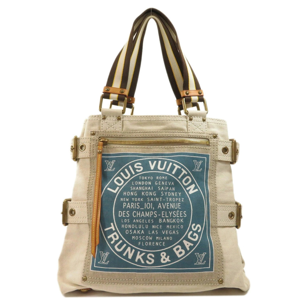 Louis Vuitton Globe Shopper Cruise Tote Bag Canvas - Picture 11 of 11